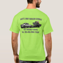 Camiseta Personalizar Serviço de Transporte de Entulho Marc