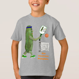 Camiseta Personalizar Texto Divertido Jogador de Pickle