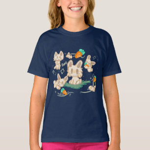 Camiseta personalizável de caos de algodão