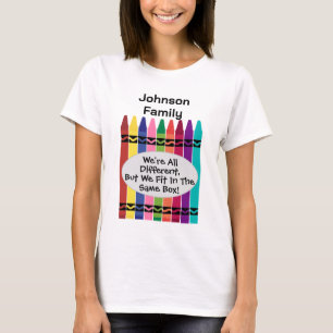 Camiseta Personalizável de Reunião de Família