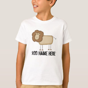 Camiseta Personalizável do Leão em Figuras de Pali