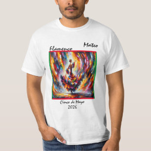 Camiseta personalizável "Flamenco"