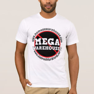 Camiseta Personalizável Manter Ashford Rural Diga Não a Meg
