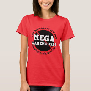Camiseta Personalizável Manter Ashford Rural Diga Não a Meg