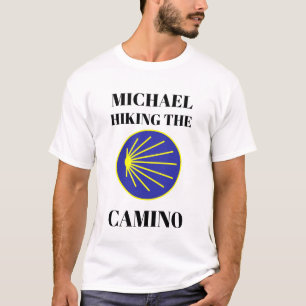 Camiseta Personalizável "Michael Hiking the Camino"