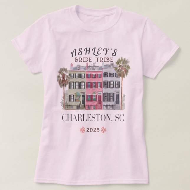Camiseta Personalizável para Despedida de Solteira (Frente do Design)