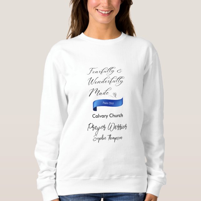 Camiseta Personalizável para Eventos Cristãos (Frente)