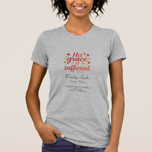 Camiseta personalizável para grupos cristãos