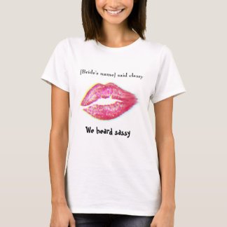 Camiseta personalizável para madrinhas