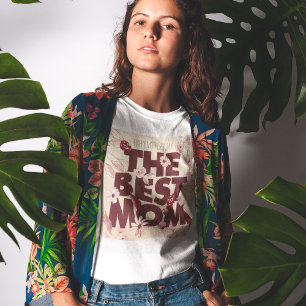 Camiseta Personalize A Melhor Mãe   DIA DE AS MÃES