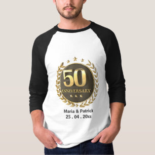 Camiseta Personalize as mulheres que se dão ao Ouro 50º ani