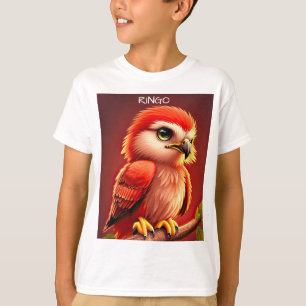 Camiseta Personalize Baby Red Hawk