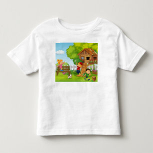 Camiseta Personalize Cachorro de Brinquedo no Quintal Desen