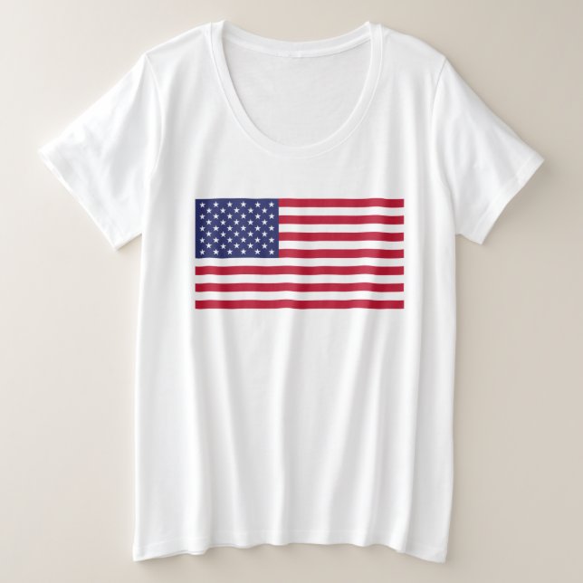 Camiseta Personalize com seu nome EUA Estados Unidos (Frente do Design)