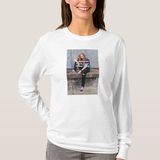 Camiseta Personalize com sua foto (Frente)