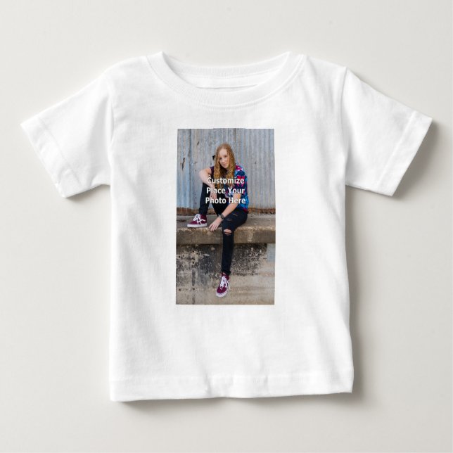 Camiseta Personalize com sua foto (Frente)