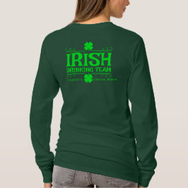 Camiseta Personalize Equipe Irlandesa de Bebidas Dia de São
