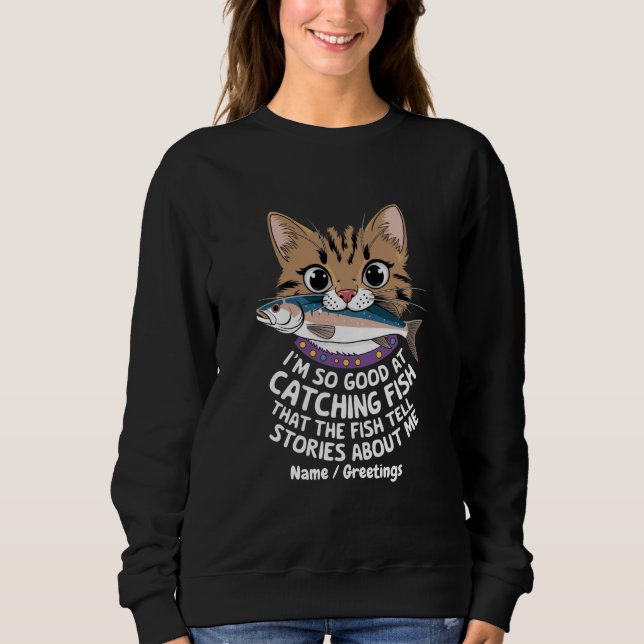 Camiseta Personalize Eu Sou Tão Bom em Pescar  (Frente)