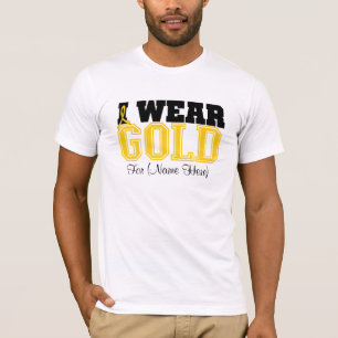 Camiseta Personalize-me vestem o cancer da infância da fit