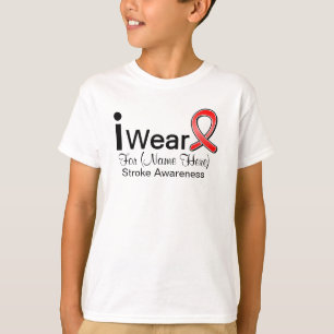 Camiseta Personalize-me vestem uma fita da consciência do