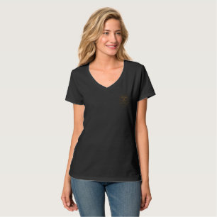 Camiseta Personalize Nascido para Ser uma Enfermeira Frente