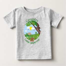 Camiseta Personalize o camper mais fofo de sempre, adicione