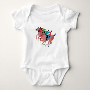 Camiseta Personalize o design da corrida de cavalos
