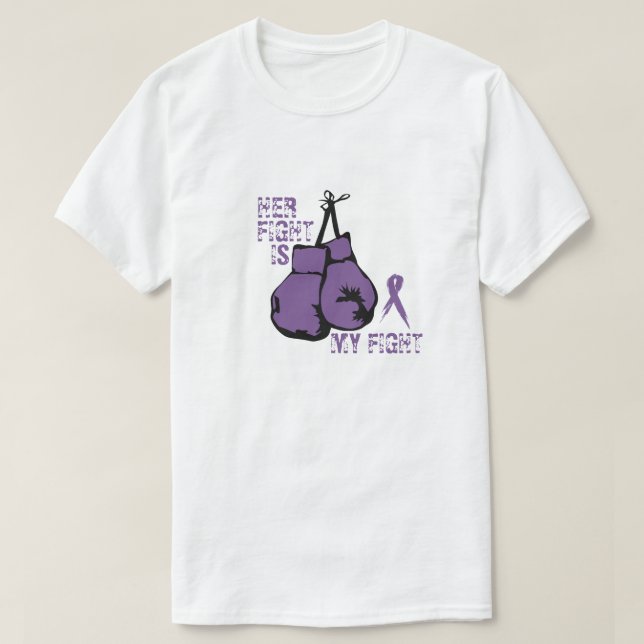 Camiseta Personalize o Lupus e sua luta é minha boxina (Frente do Design)