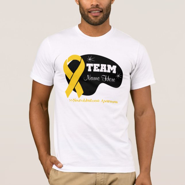 Camiseta Personalize o nome da equipe - Neuroblastoma (Frente)