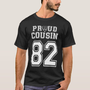 Camiseta Personalize o orgulhoso campo de futebol 82