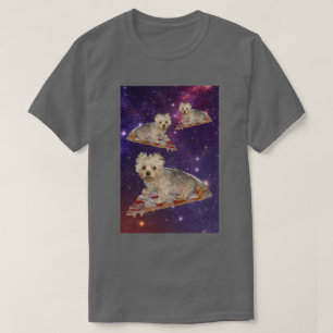 Camiseta Personalize-o! Pet de Pizza Voadora