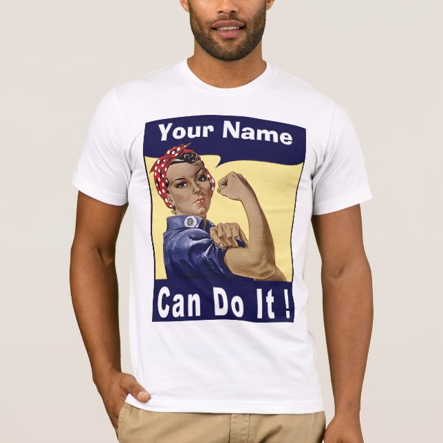 Camiseta Personalize - pode fazê-lo! (Frente)