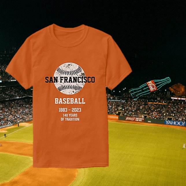 Camiseta Personalize São Francisco, Baseball, 2023 (Criador carregado)