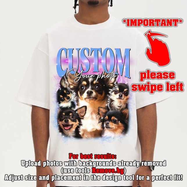 Camiseta PERSONALIZE sua própria coleção de bootleg 90s (Criador carregado)