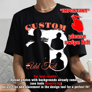 Camiseta PERSONALIZE SUA PRÓPRIA Ideia de Bootleg dos 90