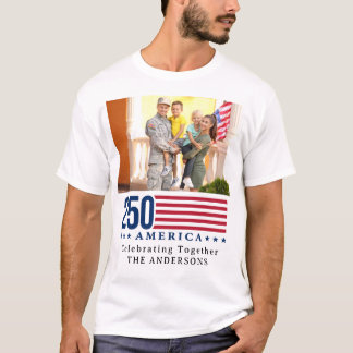 Camiseta Personalized 250 America Family Reunion Patriotic 