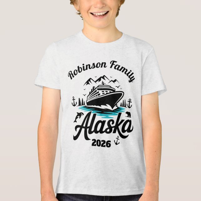Camiseta Personalized Alaska Cruise (Frente)