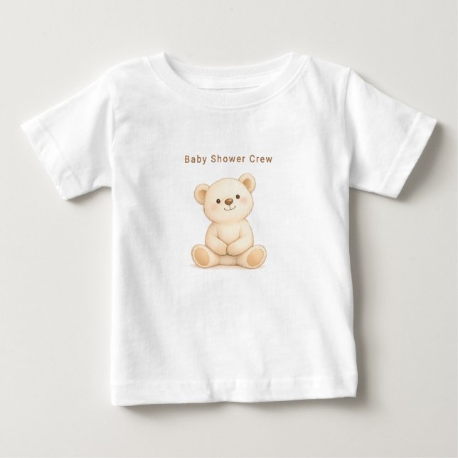 Camiseta Personalized Baby Shower (Frente)