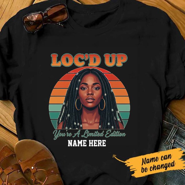 Camiseta Personalized BWA Locs Limited Edition T Shirt (Criador carregado)