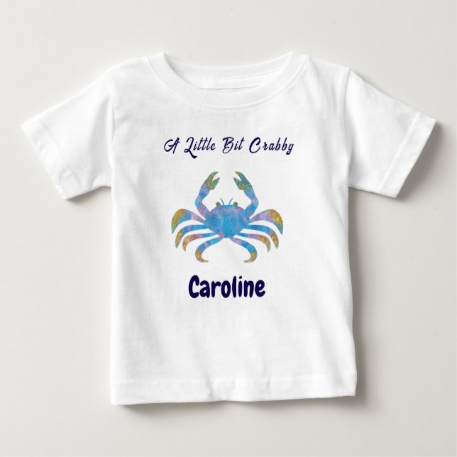 Camiseta Personalized Cancer Zodiac Impressionist Toddler  (Frente)