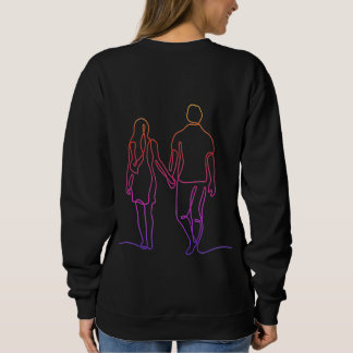 Camiseta Personalized Couple Sweatshirt 
