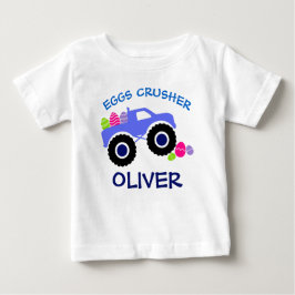 Camiseta Personalized “Eggs Crusher” Monster Truck Easter