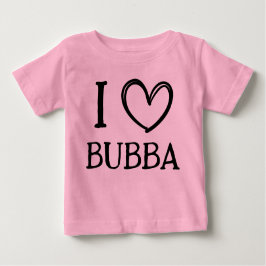 Camiseta Personalized "I ❤️ My (Name)" Baby/Toddler Gift