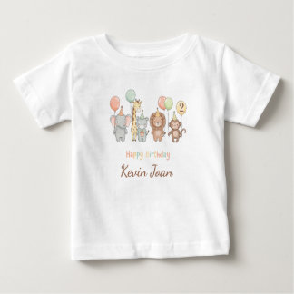 Camiseta Personalized Kids Birthday T-Shirt, Custom Name