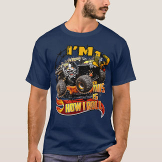 Camiseta Personalized Max D Monster Truck Birthday
