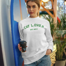 Camiseta Personalized Minimalist Stylish Cute Pet Cat Lover