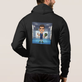 Camiseta Personalized Paddle Player Cartoon Caricature