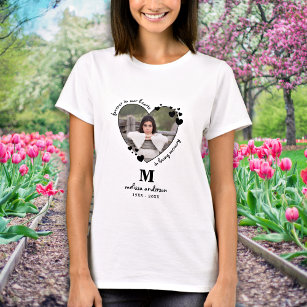 Camiseta Personalized Photo Memorial Loving Memory Funeral