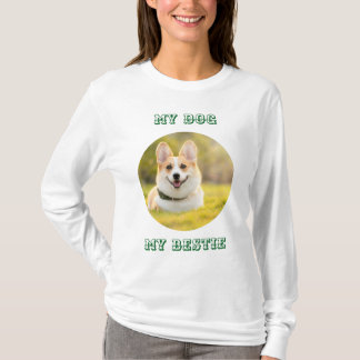 Camiseta Personalized Photo Template for My Dog - My Best