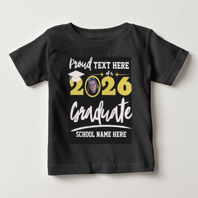 Camiseta Personalized Proud Family Graduation Class of 2026 (Frente)